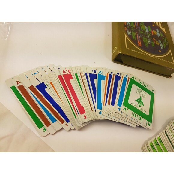 Venture - A 3M Game 1970 3M - Business Finance Card Game money vintage - Picture 5 of 7